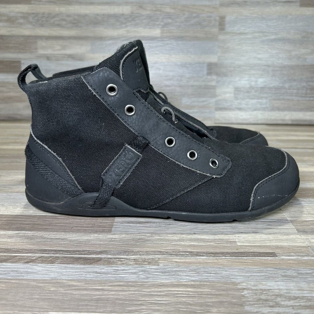 XERO Shoes Denver Men’s Size 8.5 Boots Cold Weather Barefoot Minimalist Black